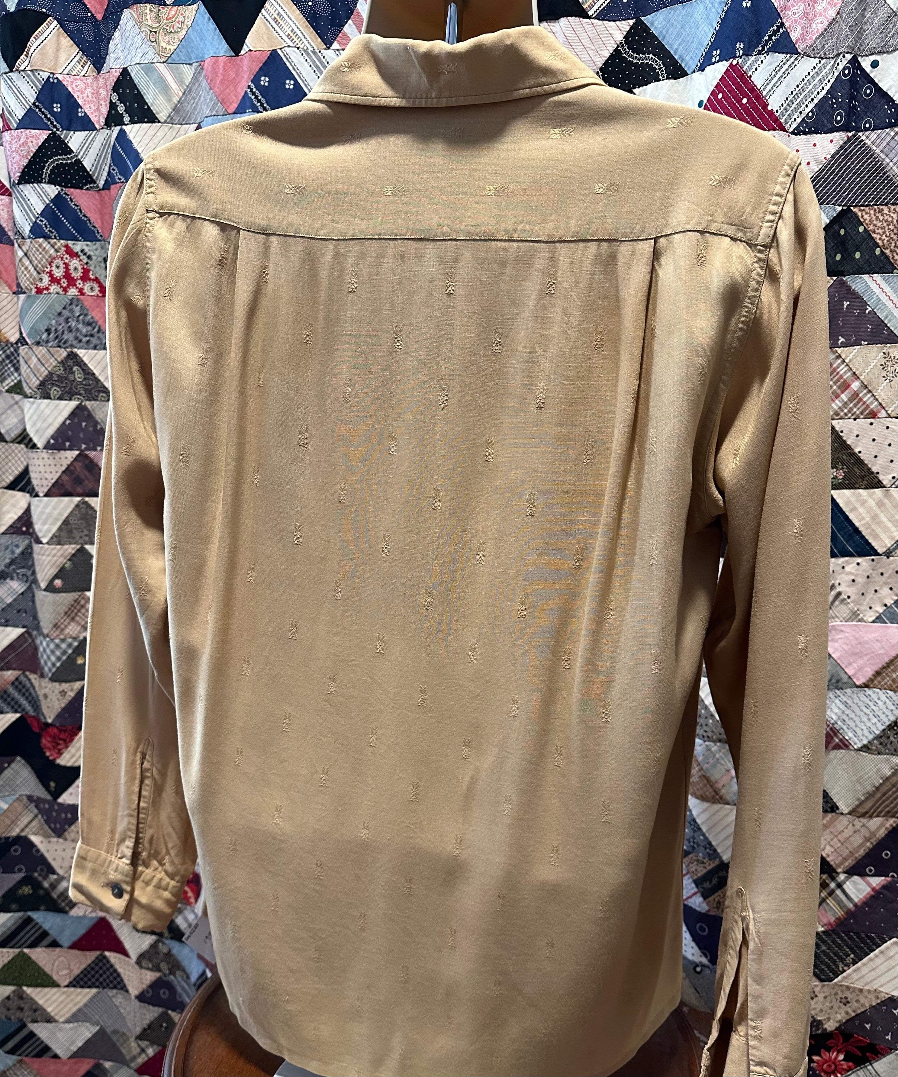50s Classic Casuals textured button up shirt