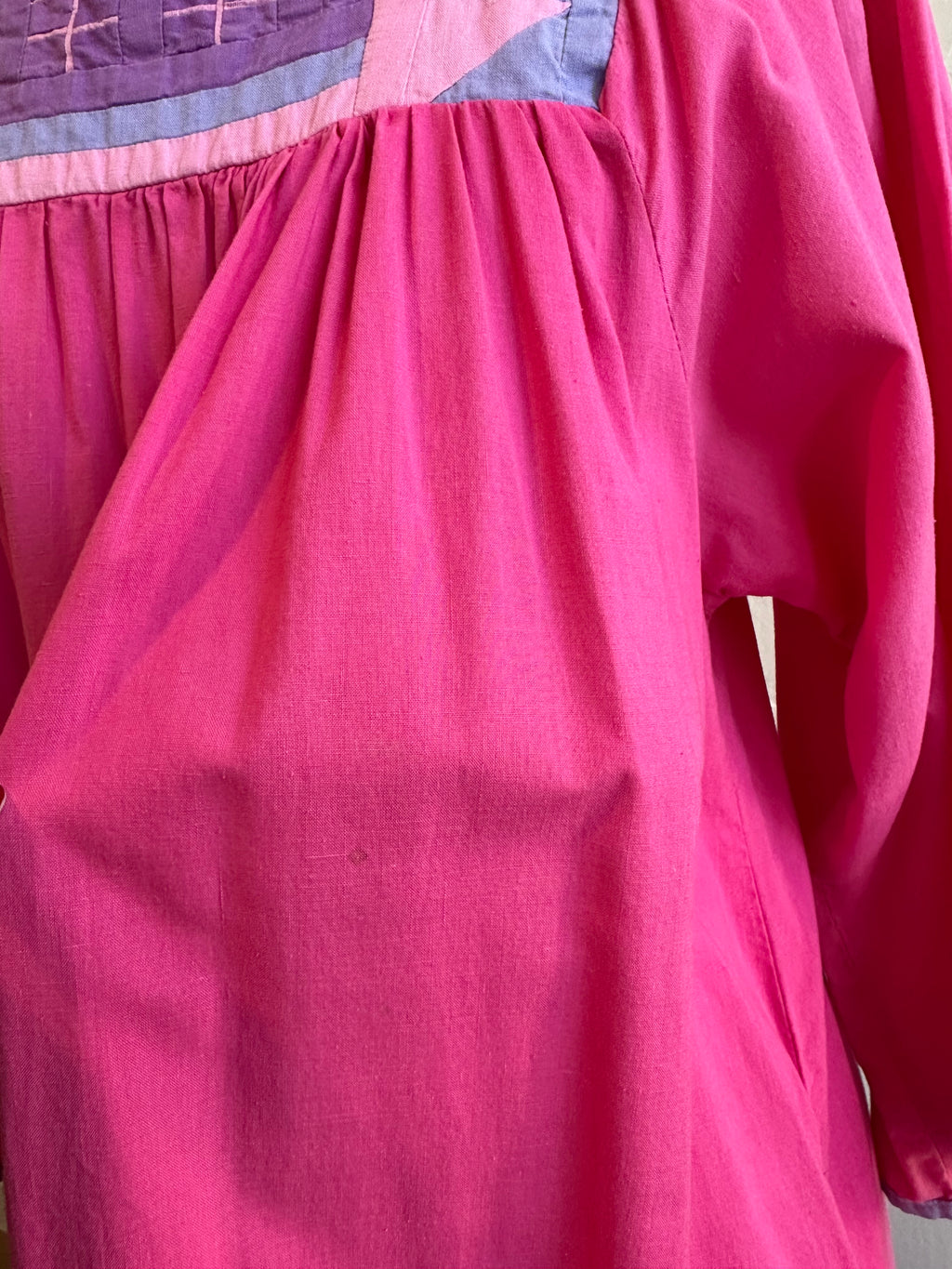 Charisma pink cotton maxi dress