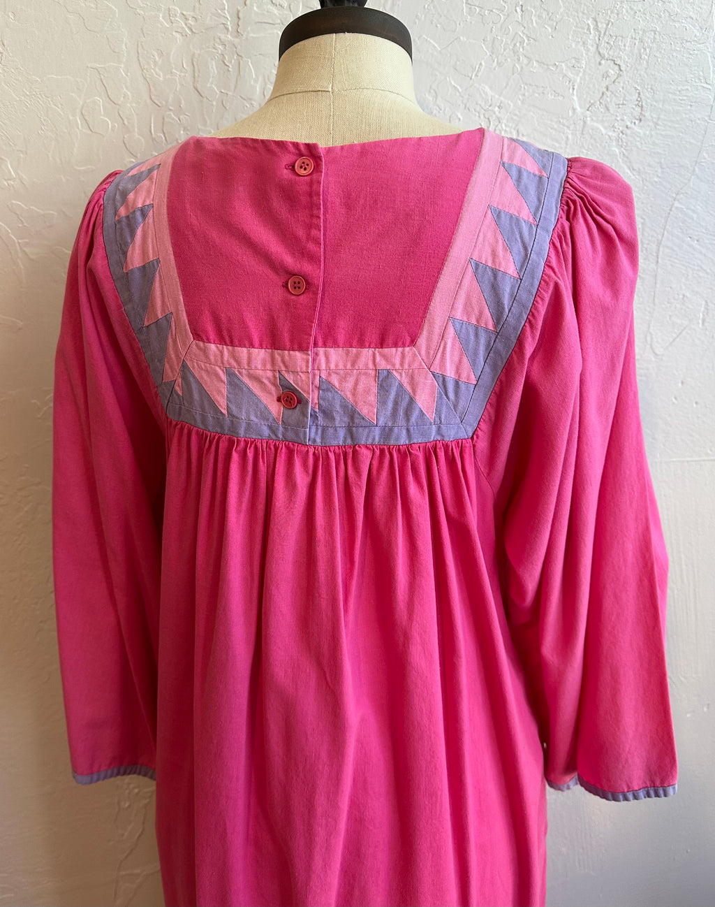 Charisma pink cotton maxi dress