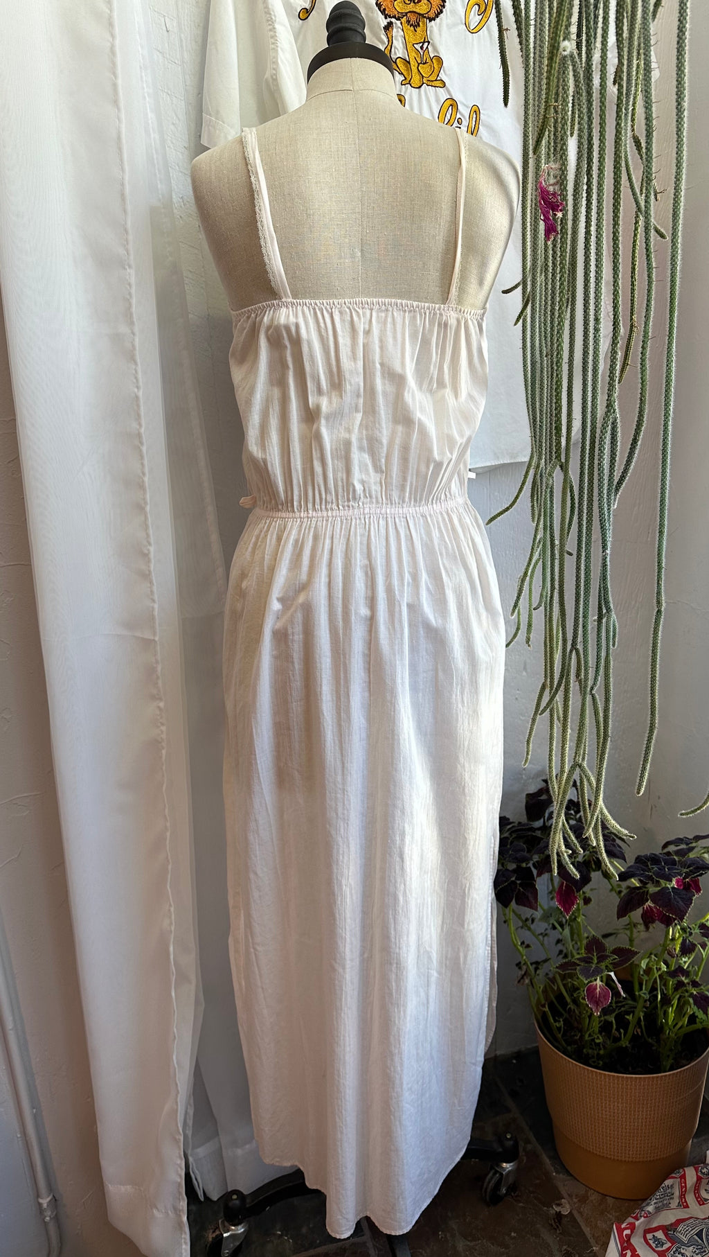 Miss Dior cotton sheer dress