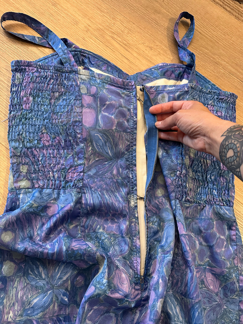 Catalina blue play suit