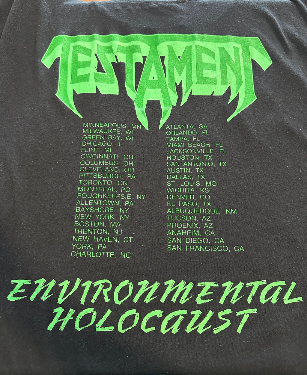 80s Testament tee