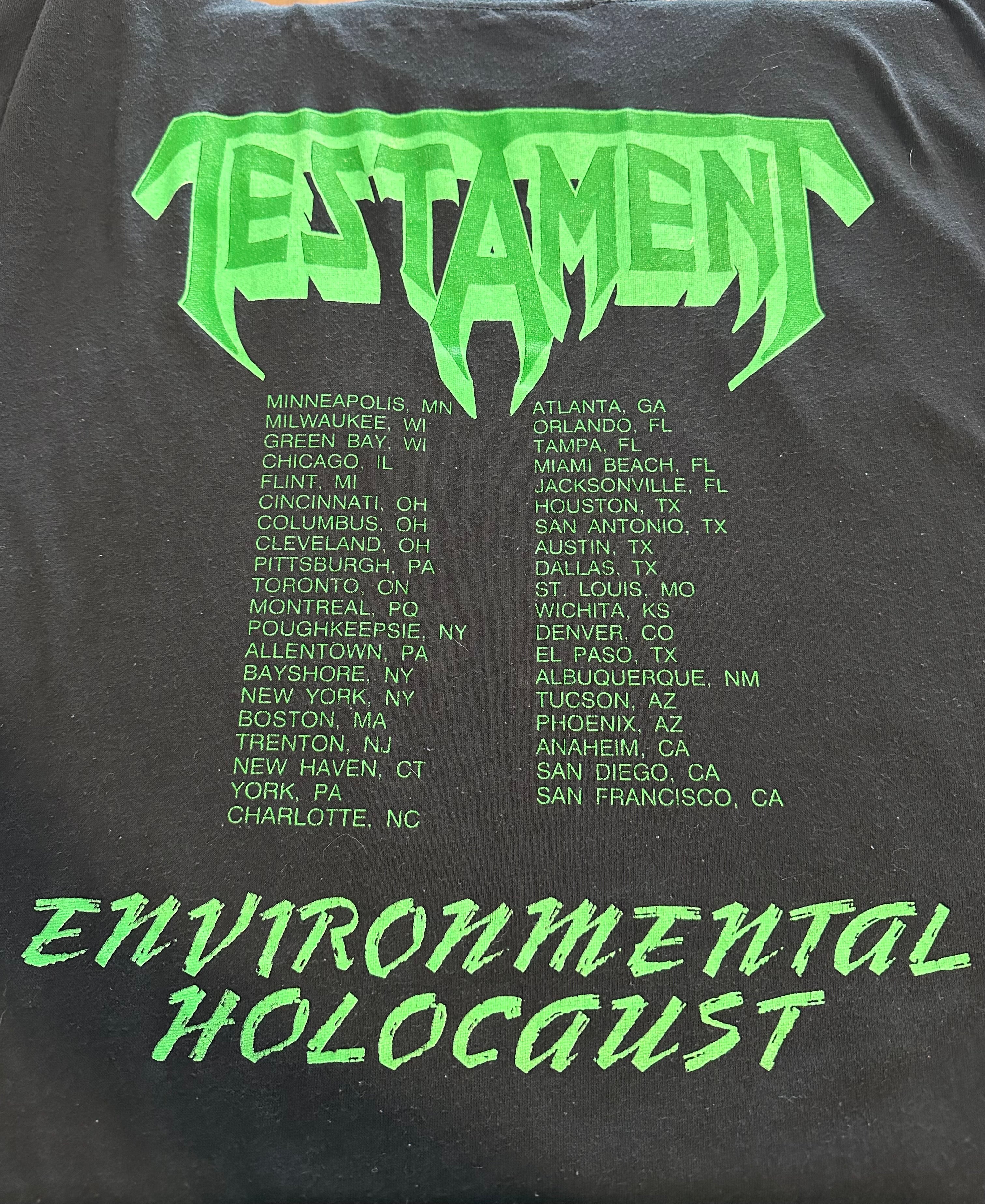 80s Testament tee