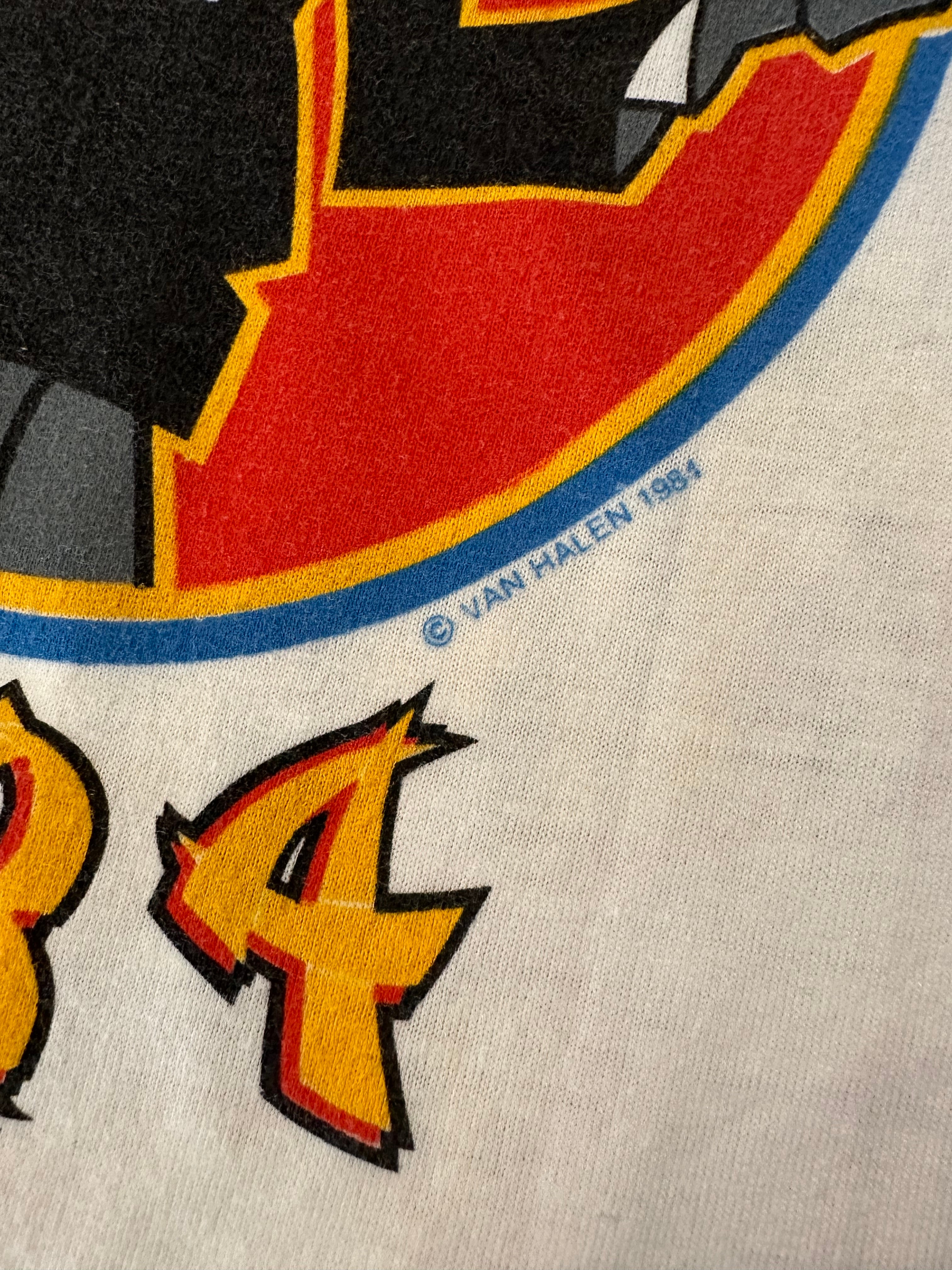 Van Halen 80s raglan