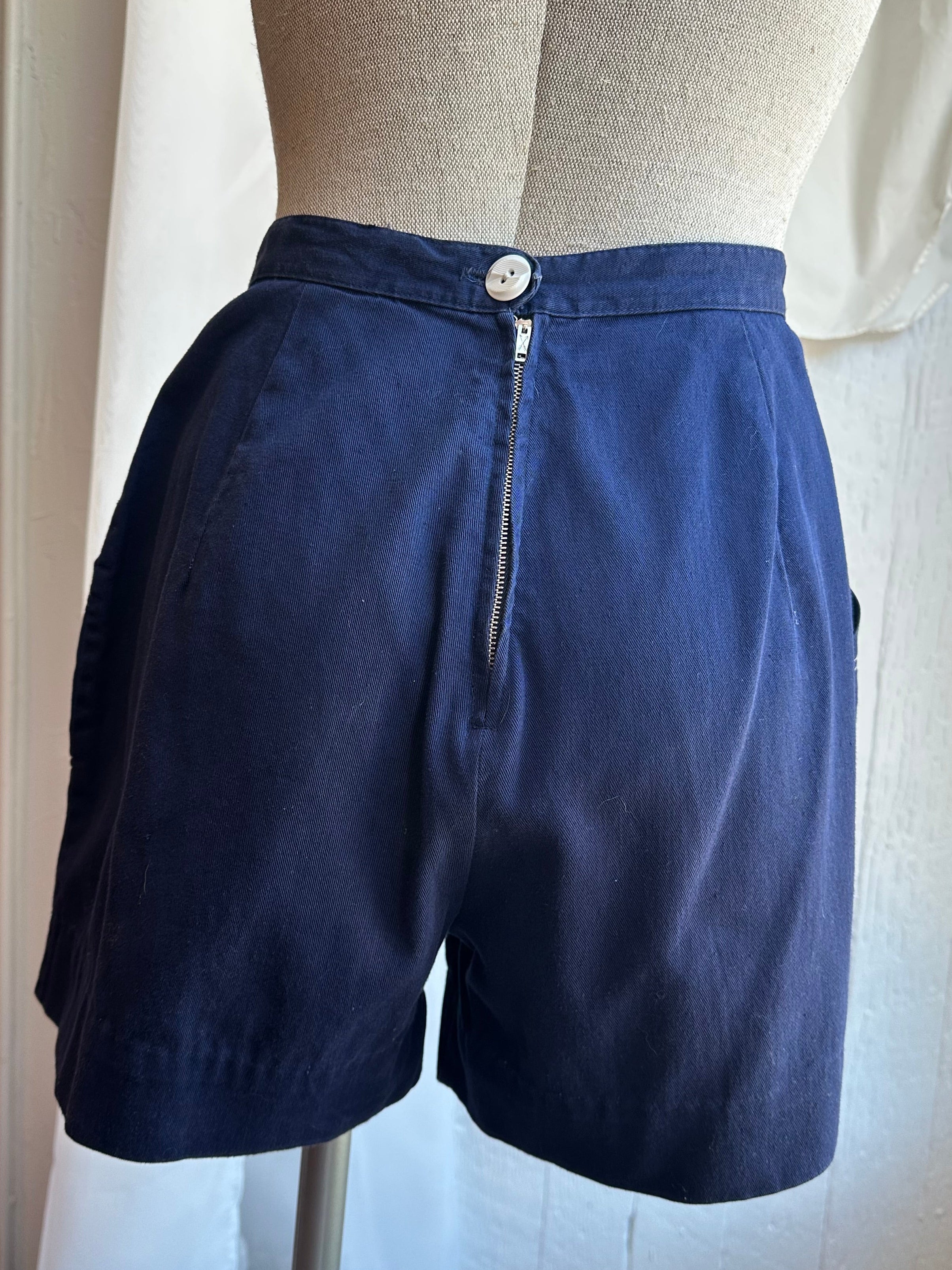 40s/50s Lovable navy shorts