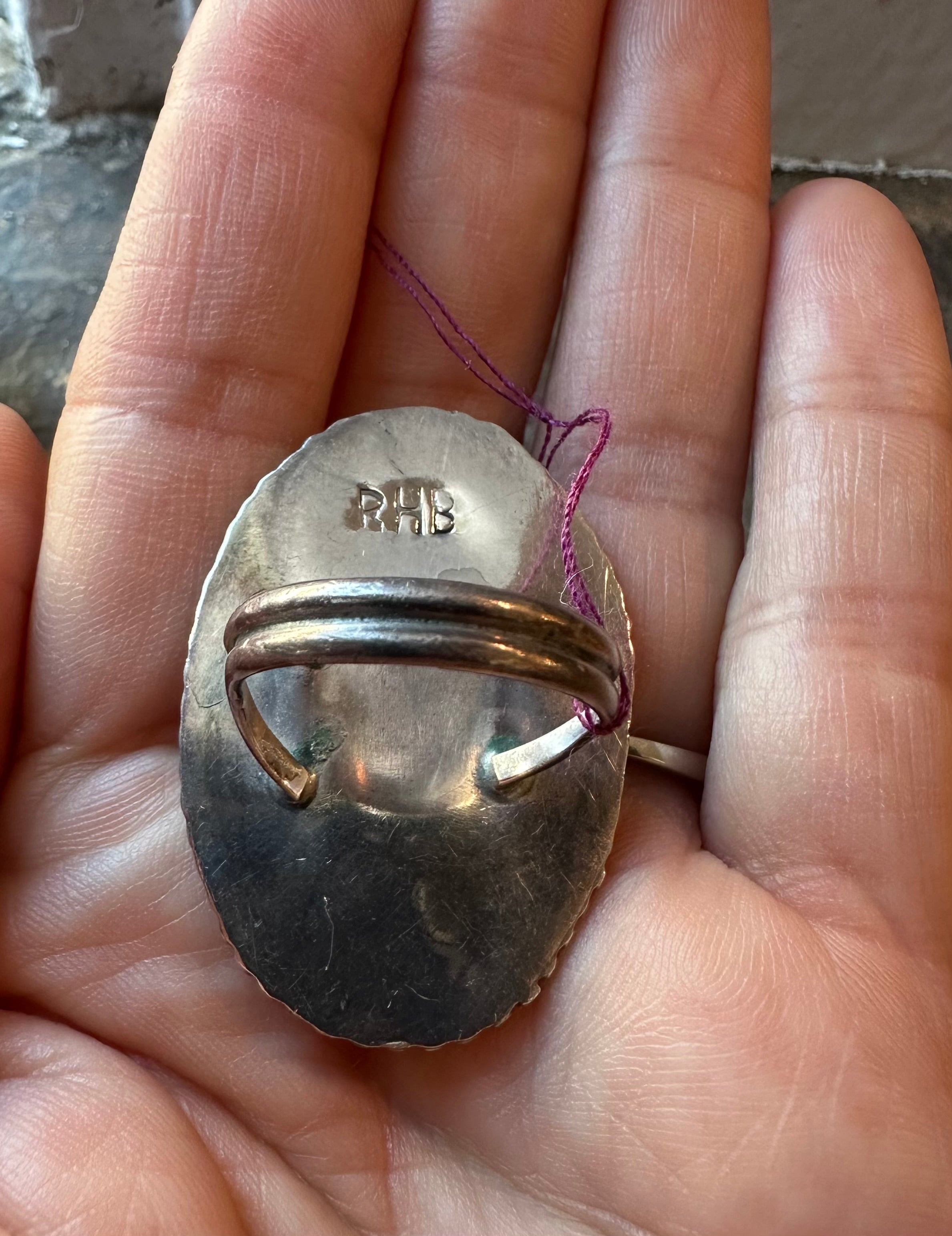 Kachina inlay RHB ring