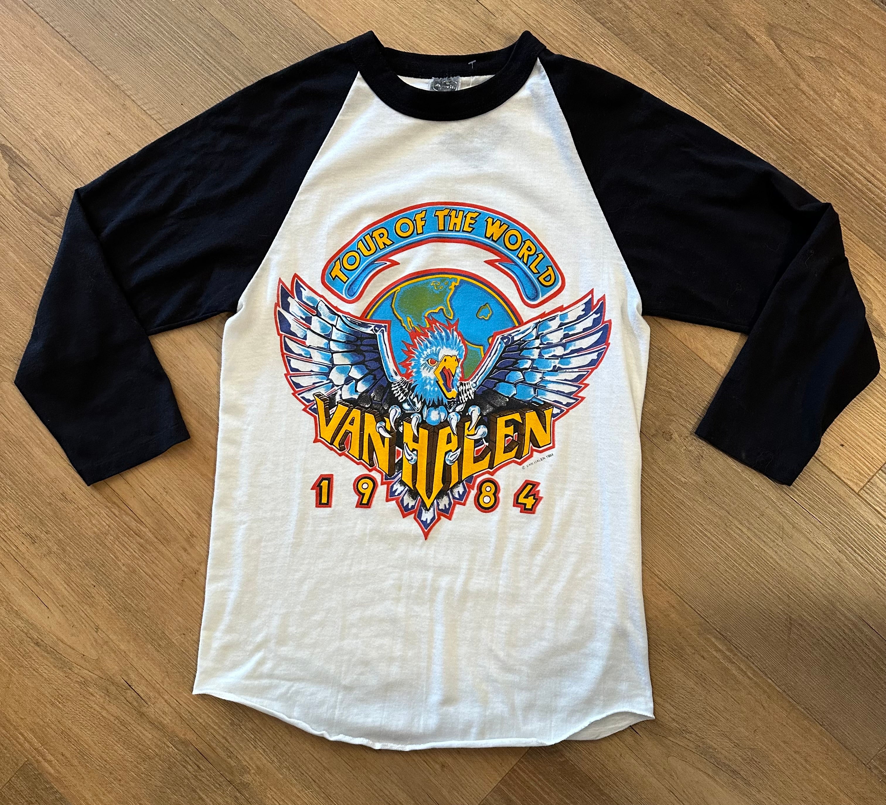 Van Halen 80s raglan