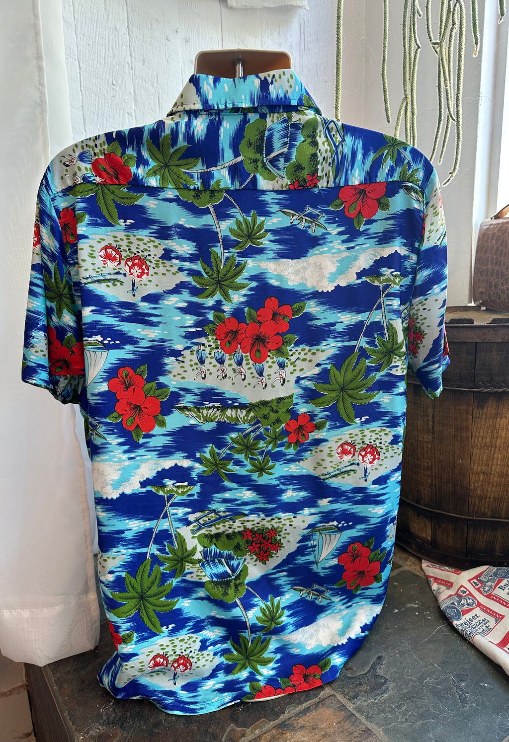 70s Aloha & Iolani Hawaiian shirts