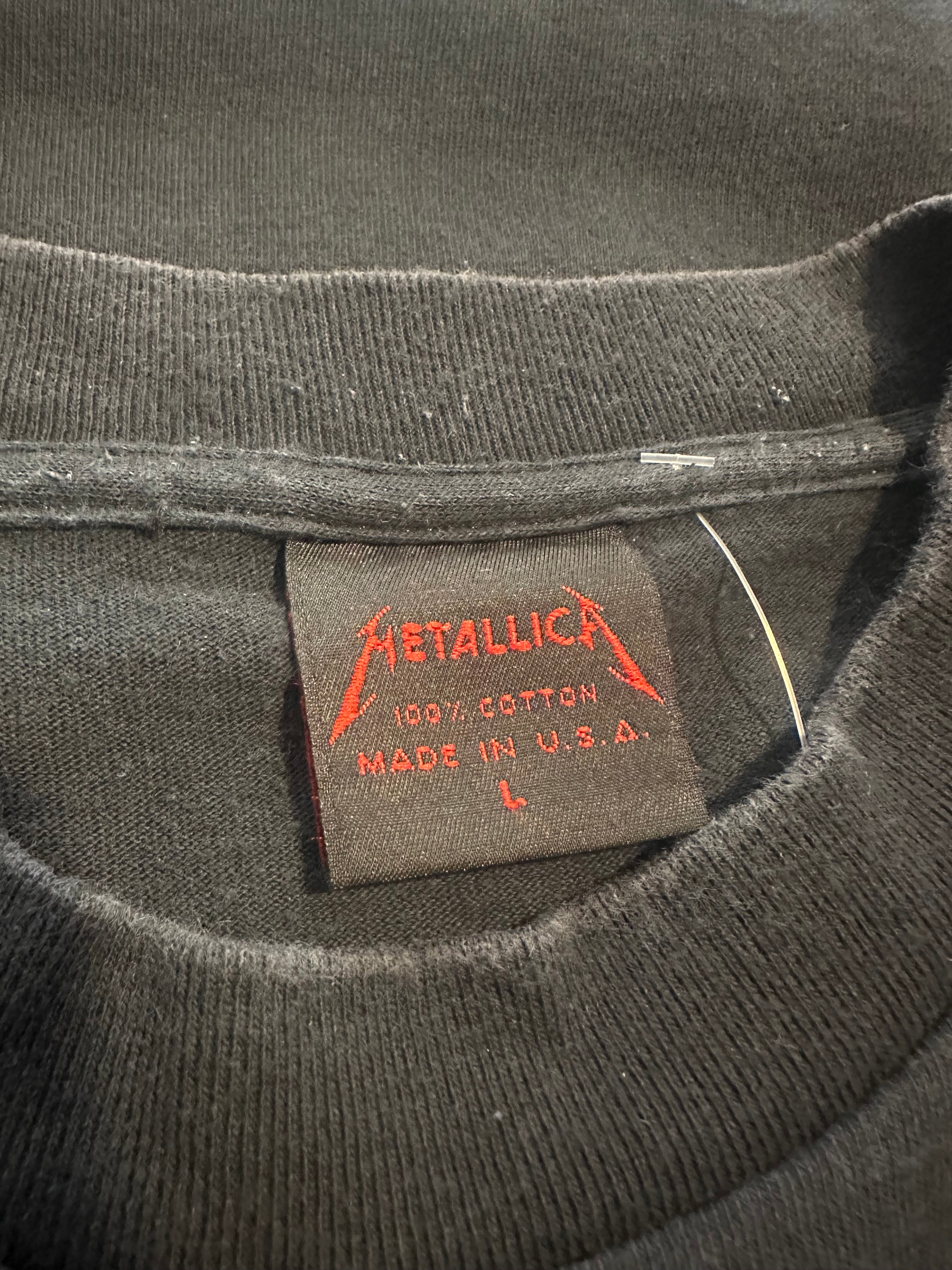 Metallica 1991 Pushead Shortest Straw tee