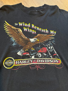 Harley wind beneath my wings tee