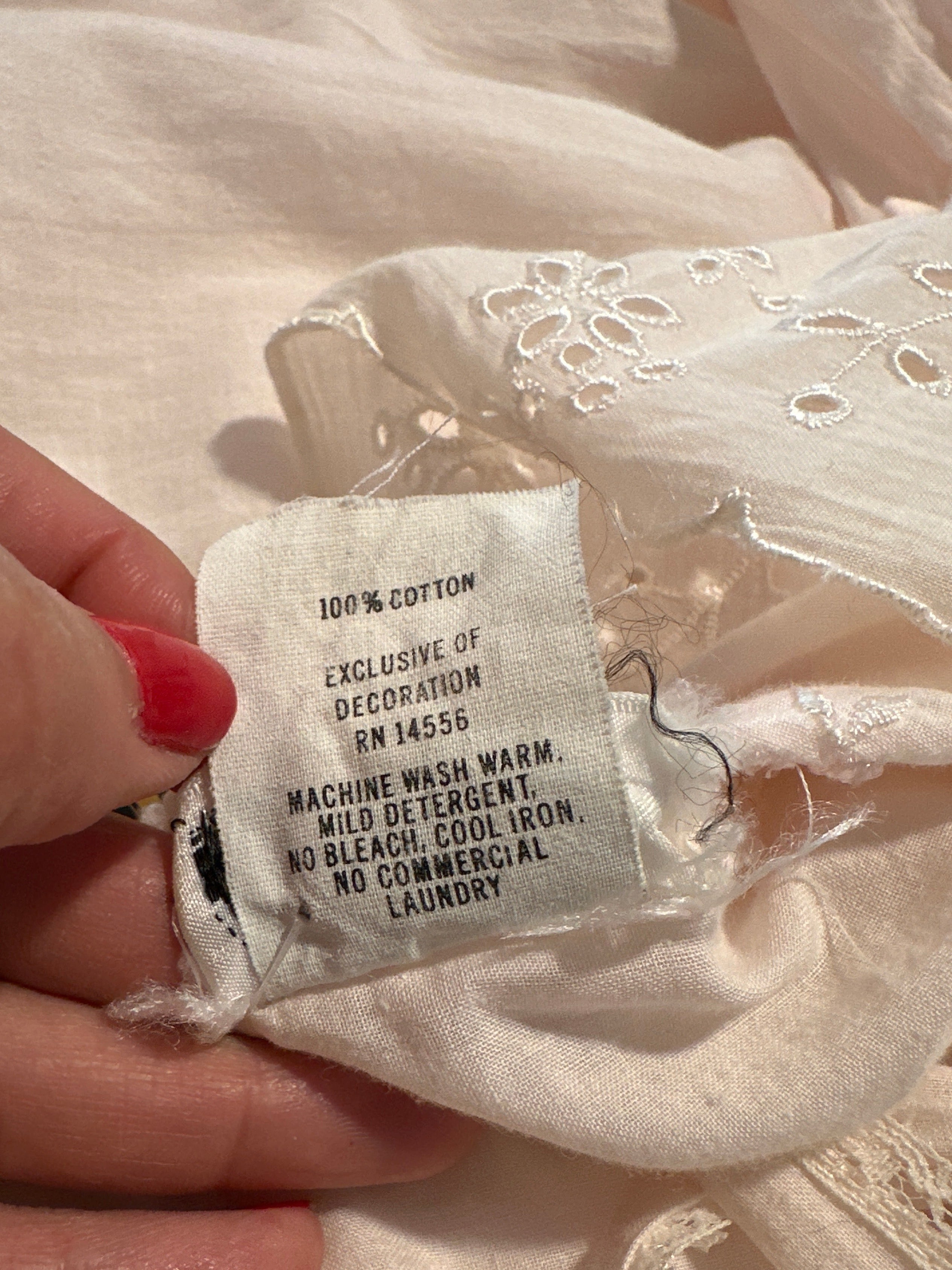 Miss Dior cotton sheer dress