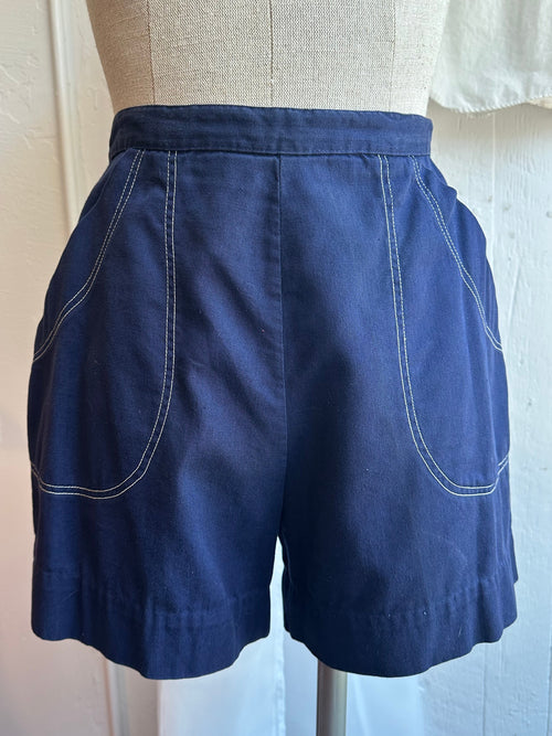 40s/50s Lovable navy shorts