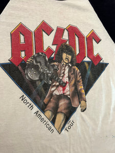 AC/DC 80s raglan