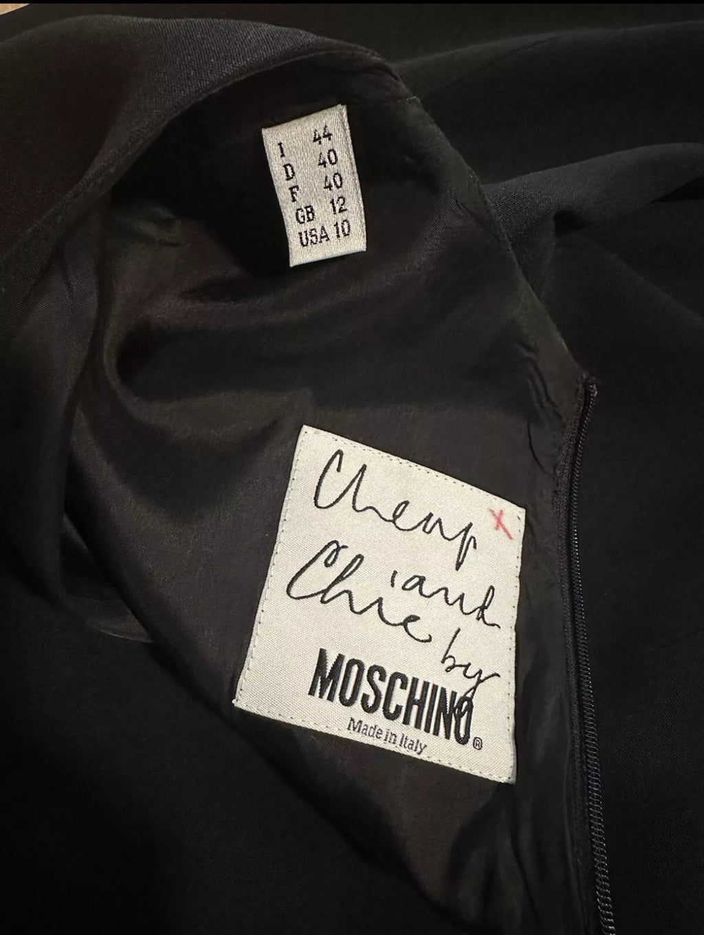 Moschino Cheap & Chic graph dress