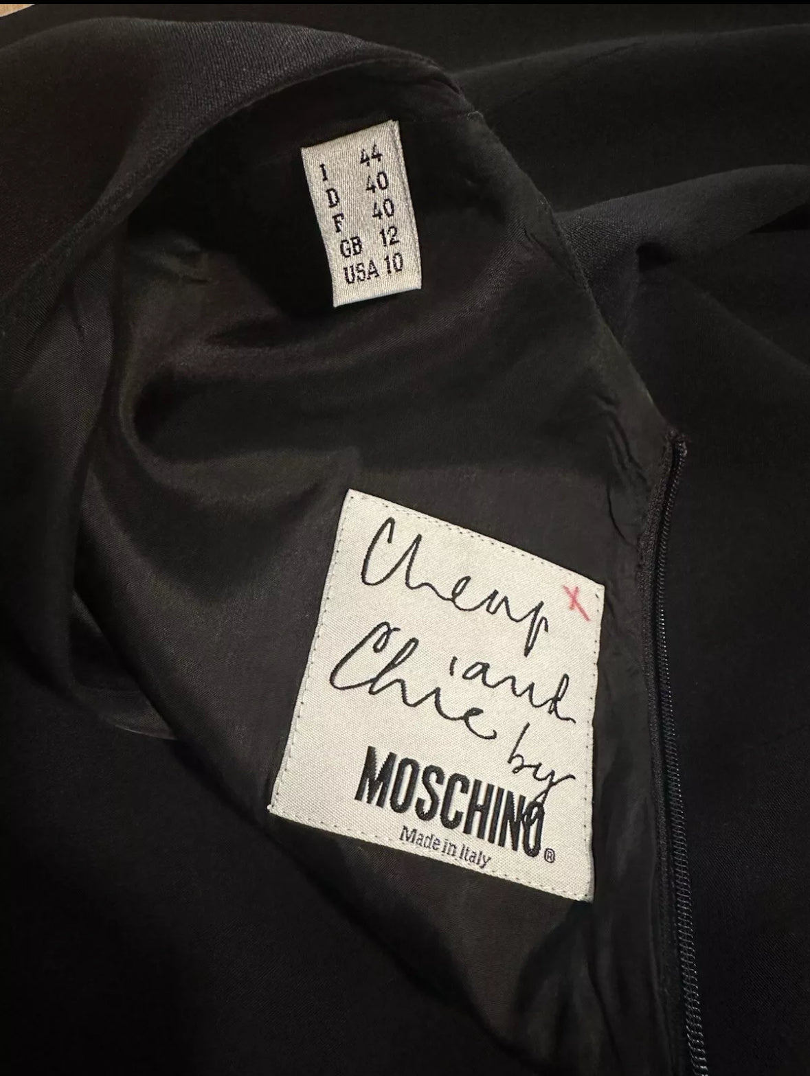 Moschino Cheap & Chic graph dress