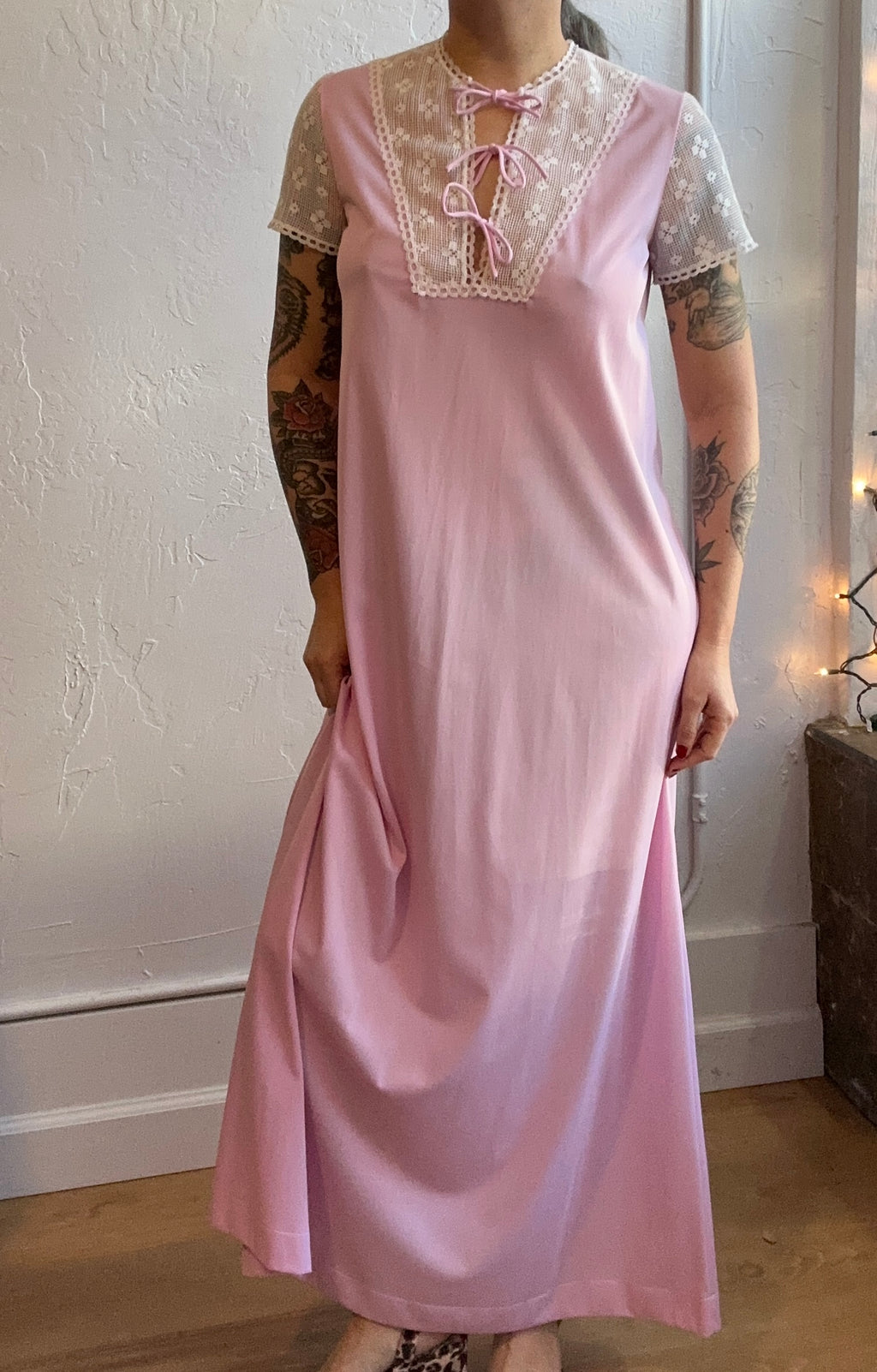 Vintage lavender nightgown
