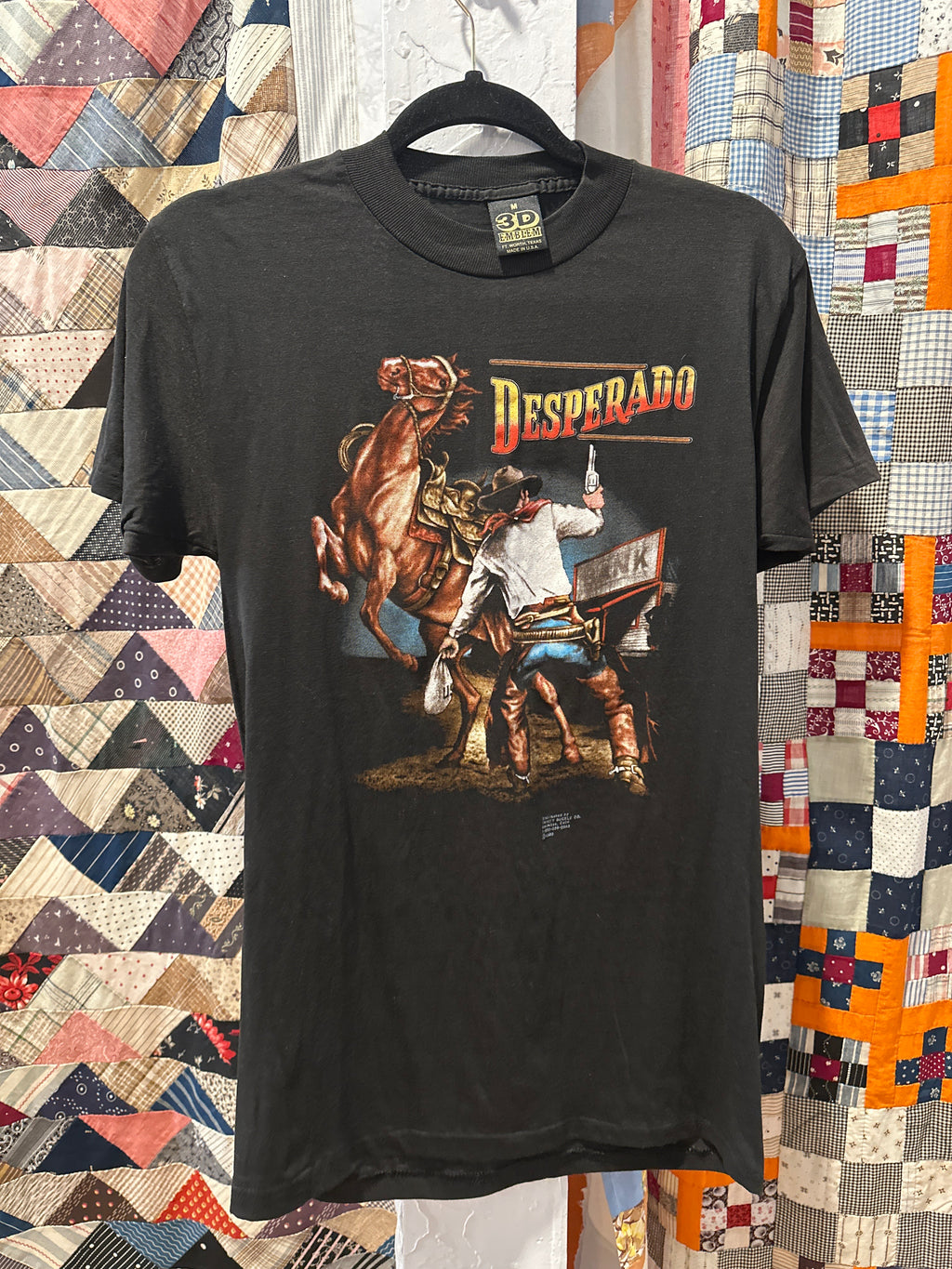 Desperado 3D Emblem tee shirt