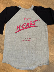 80s Heart raglan