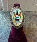 Kachina inlay RHB ring
