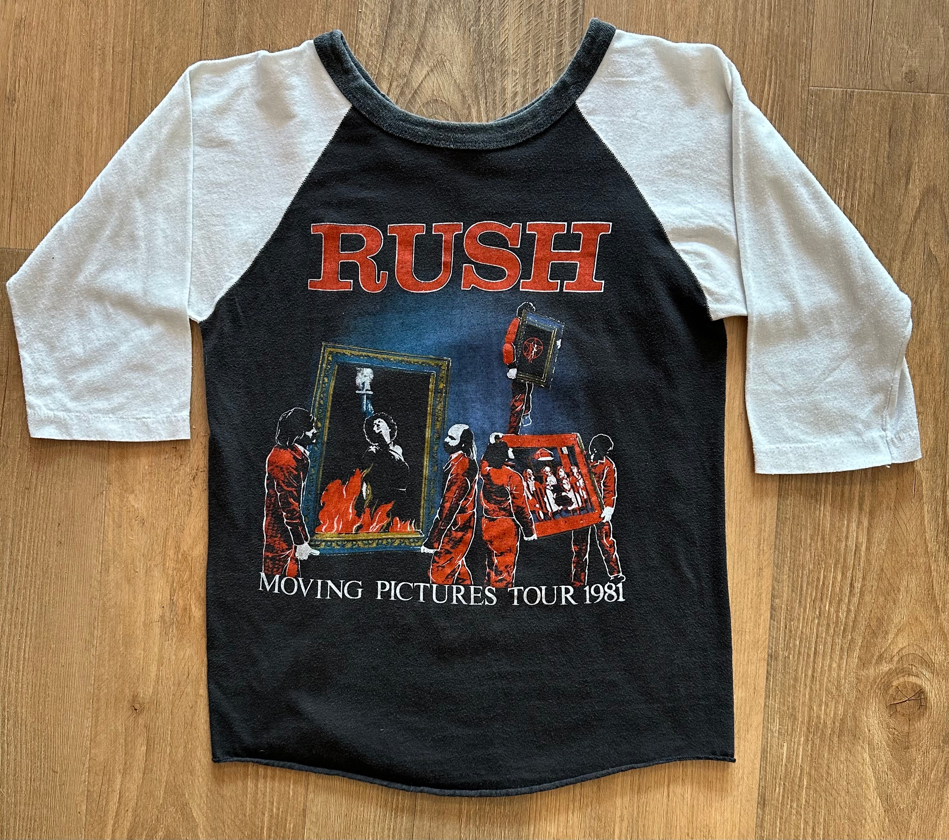 トップス 90s RUSH vintage tee Vintage 00s RUSH Vapor Trails 2002 Tour Concert T Shirt