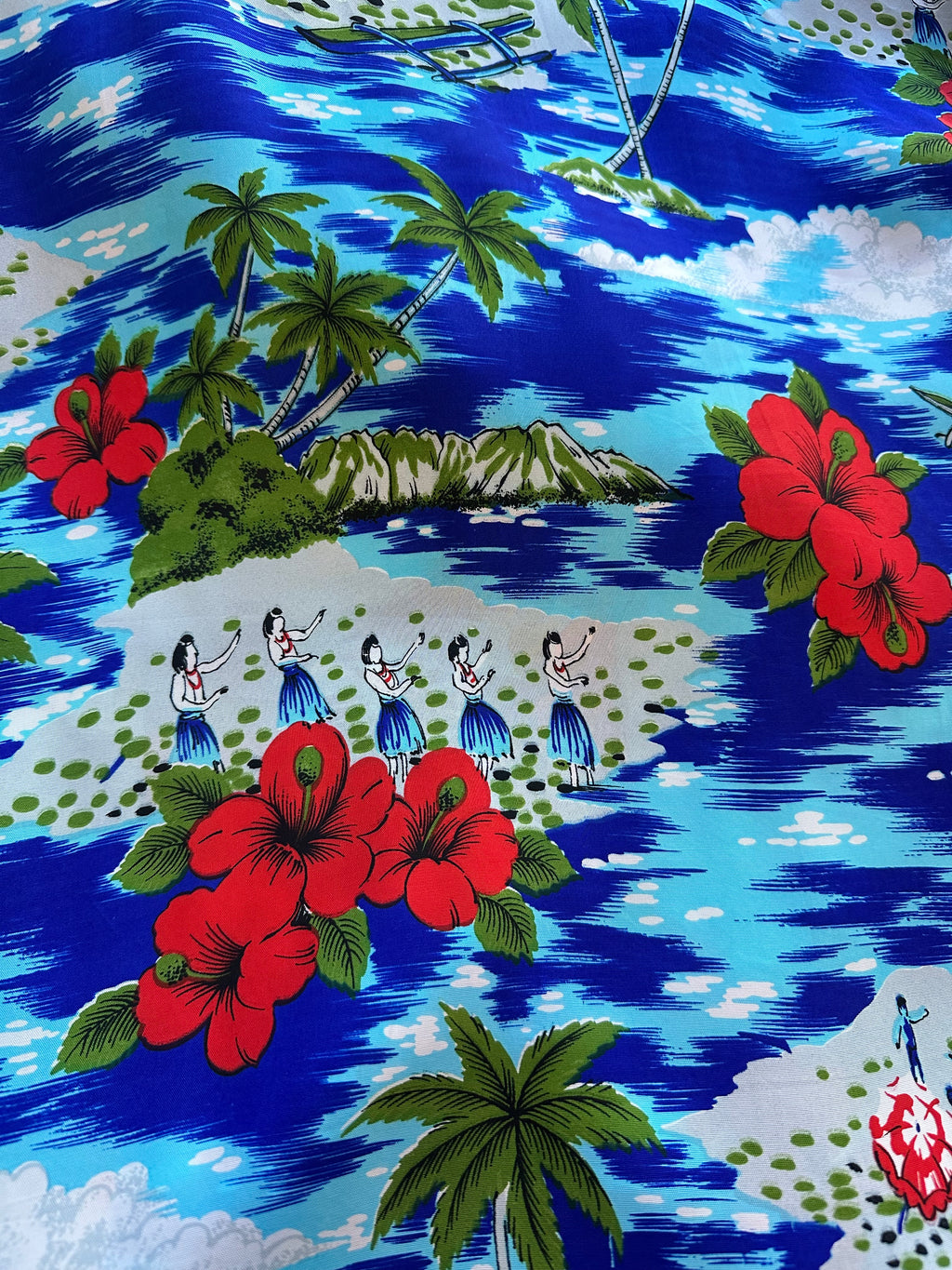 70s Aloha & Iolani Hawaiian shirts