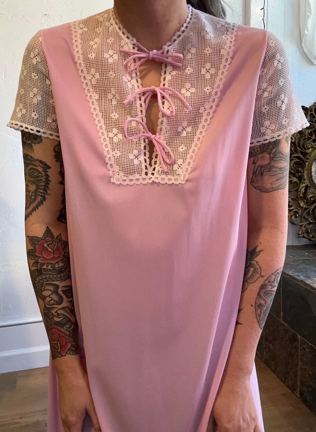 Vintage lavender nightgown