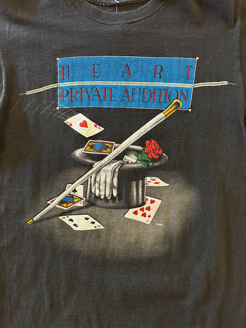 80s Heart tour tee