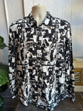 Rolling Stones Riff Stars picture long sleeve shirt