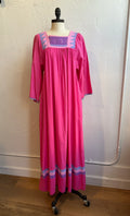 Charisma pink cotton maxi dress